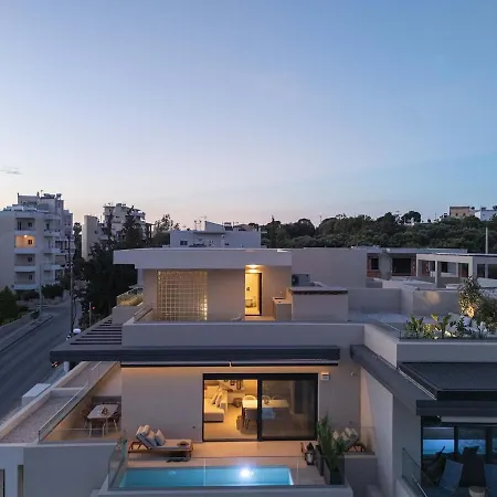 아파트 White Pearl - Private Pool -roof Garden - Penthouse Duplex 하니아