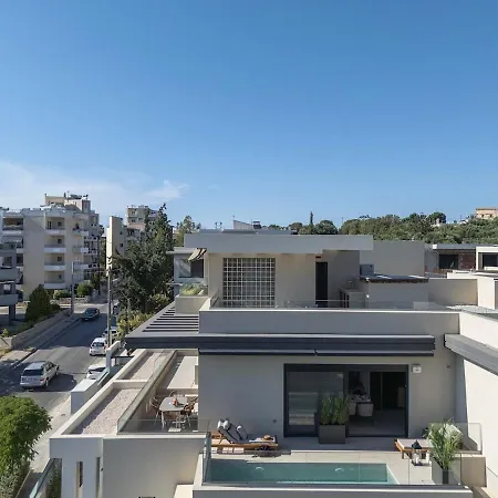 White Pearl - Private Pool -roof Garden - Penthouse Duplex 아파트 *