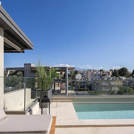 아파트 White Pearl - Private Pool -roof Garden - Penthouse Duplex *
