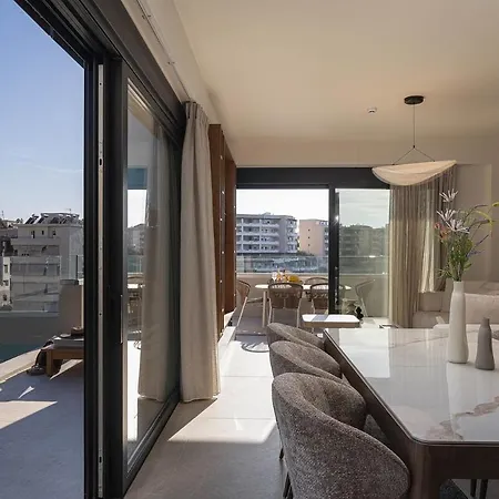 아파트 White Pearl - Private Pool -roof Garden - Penthouse Duplex *